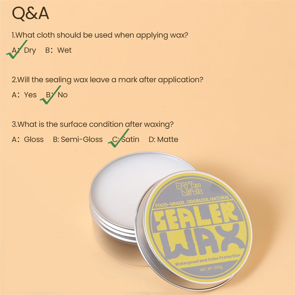 Food-Grade Sealer Wax Set 6