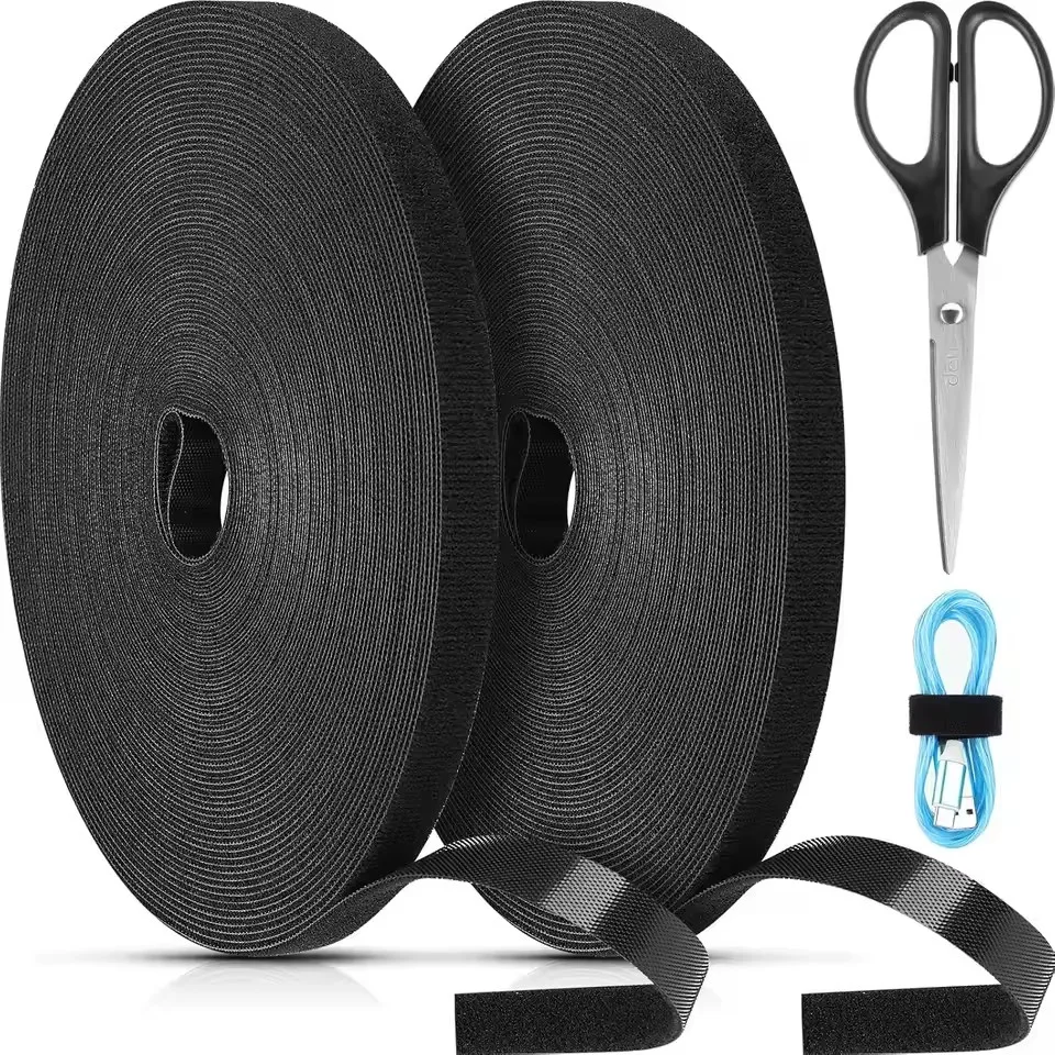 5/1M Cable Organizer Cable Management Wire Winder Tape Earphone Mouse Cord Management Ties Protector For iPhone Xiaomi Samsung
