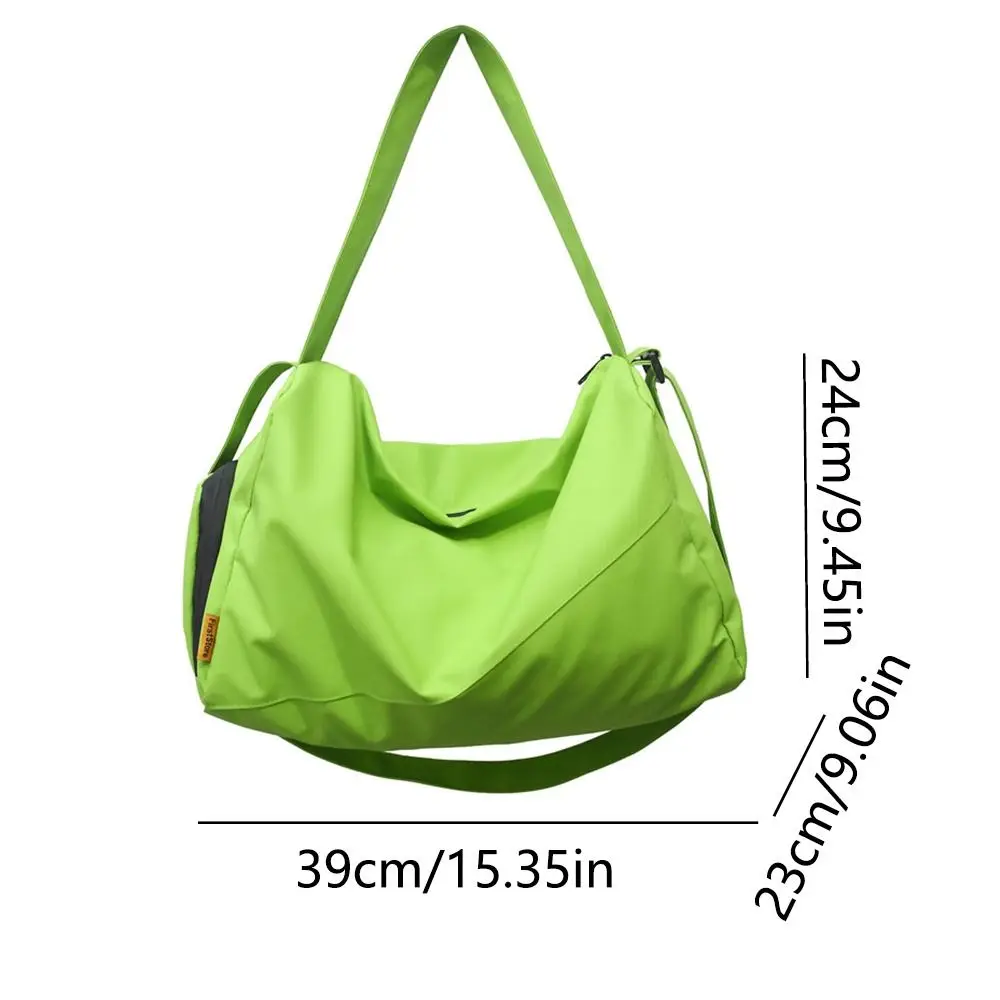 Large Capacity Sports Bags Lightweight Oxford Cloth Collapsible Handbag Wet and Dry Separation Waterproof Gym Tote Bags