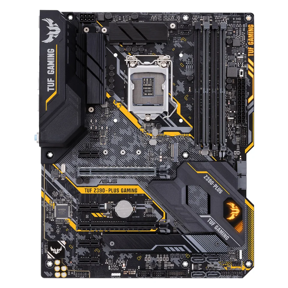 CPU Core i7-9700F+ASUS TUF Z390-PLUS GAMING ASUS TUF Z390-PLUS GAMING LGA 1151 para CPU Intel de 8. a/9 a