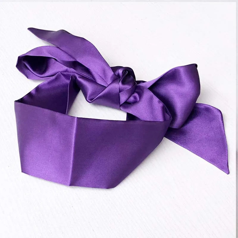 1.5M Erotic Eye Mask Self Bondage  Savour Eye Patches Cute Blindfold Silk Ribbon Satin Silk Sleep Mask Sexy For Women Gift