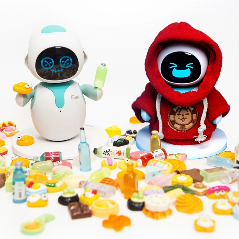 Eilik ロボット 1 個の服と 20 個のミニおもちゃセットアクセサリーと