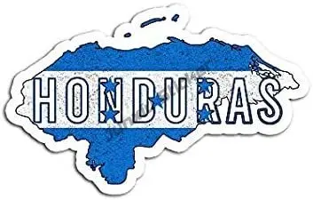 

Карта гондурасского флага, сувенирная наклейка Гондураса, графическая Автомобильная Наклейка на стену, ноутбук, мобильный грузовик, наклейка для окон, автомобилей, грузовиков