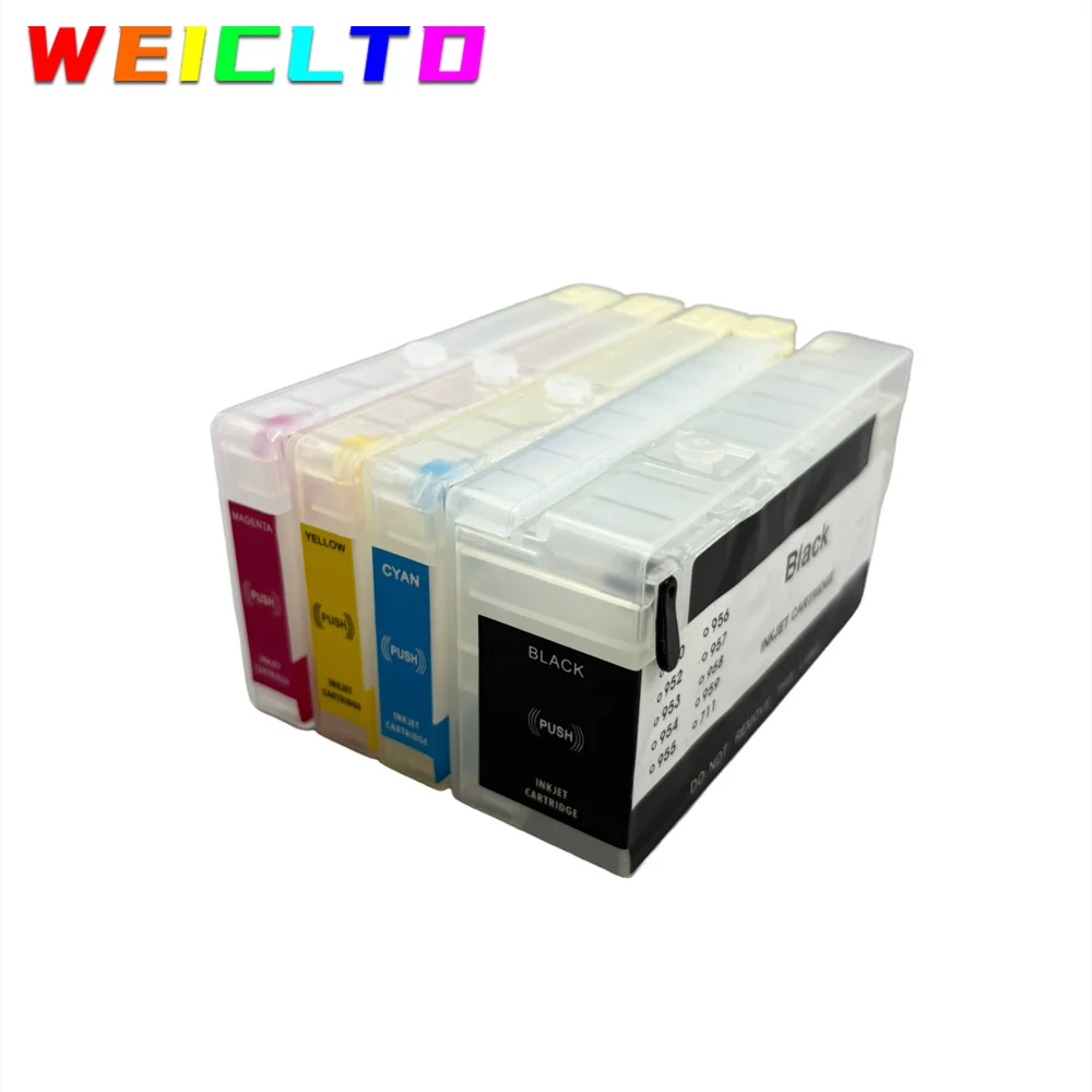 מחסנית דיו למדפסת HP 962 963 964 965 עבור HP OfficeJet Pro 9010 9012 9014 9015 9016 9018 9019 9020 9022 9025 9026 9028 ללא שבב