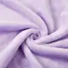 Baby Blanket Solid Flannel Embroidered Satin Edging Quilt Soft Infant Boy Girls Monthly Swaddle Stroller Blanket Infantil Wrap 5