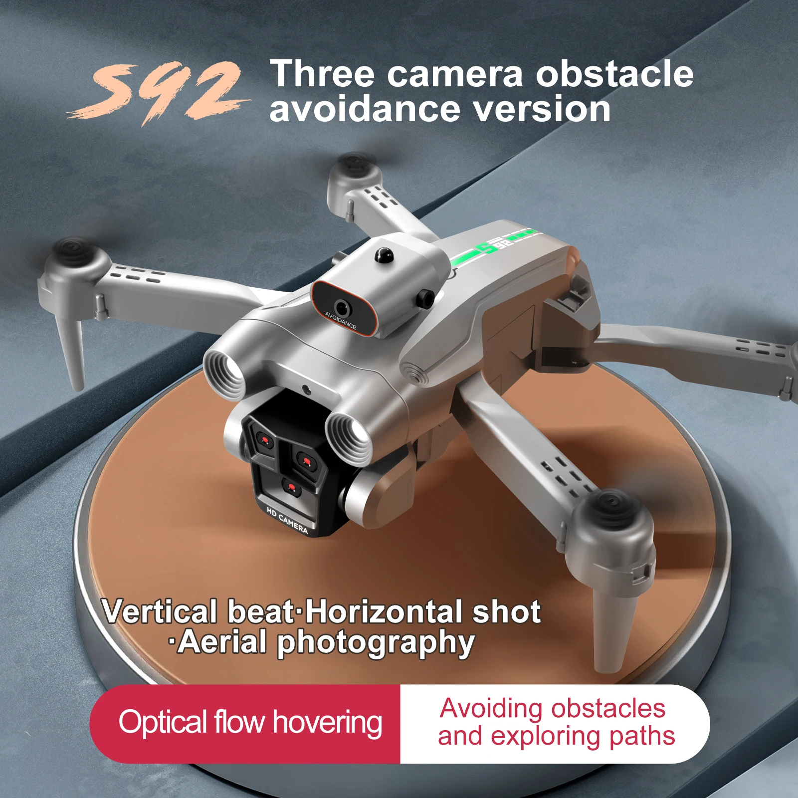 KBDFA S92 Ʈ ī޶ HD 1080P , Esc ֹ ȸ 귯 ,  FPV  帧   峭