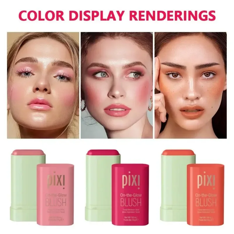 3in1 Cheek Lip Tinted Moistured Blush Stick Silky Brighten Blush Cream Blusher Cosmetics Tubes Matte Contour Makeup Cosmetics 3 3in1 Cheek Lip Tinted Moistured Blush Stick Silky Brighten Blush Cream Blusher Cosmetics Tubes Matte Contour Makeup Cosmetics 3
