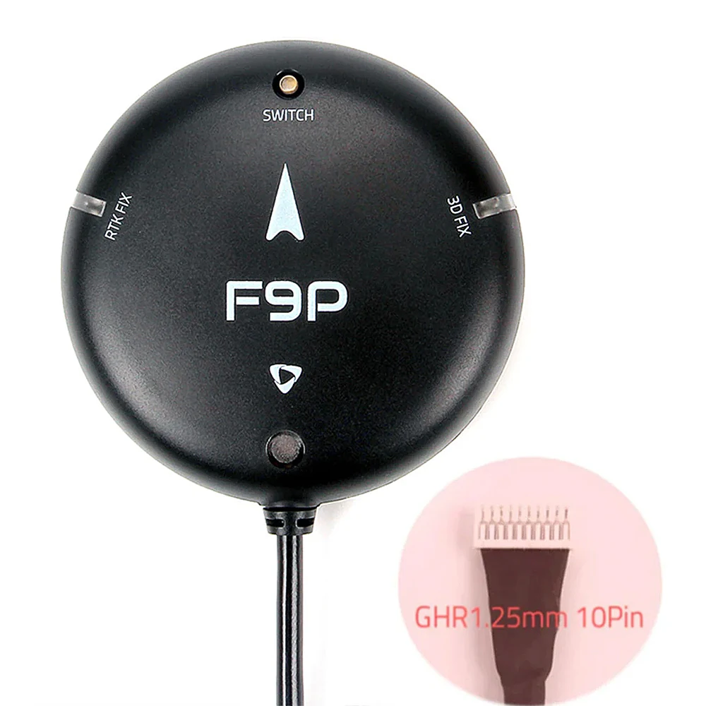 Holybro H-RTK F9P GNSS серии H-RTK F9P Rover lite/Rover lite 2nd GPS/F9P спиральная/F9P база для RC FPV фристайл-дрона thumbnail 2