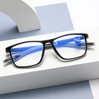 Anti-blue light reading glasses for men and women universal reading glasses large frame glasses optical stand 2