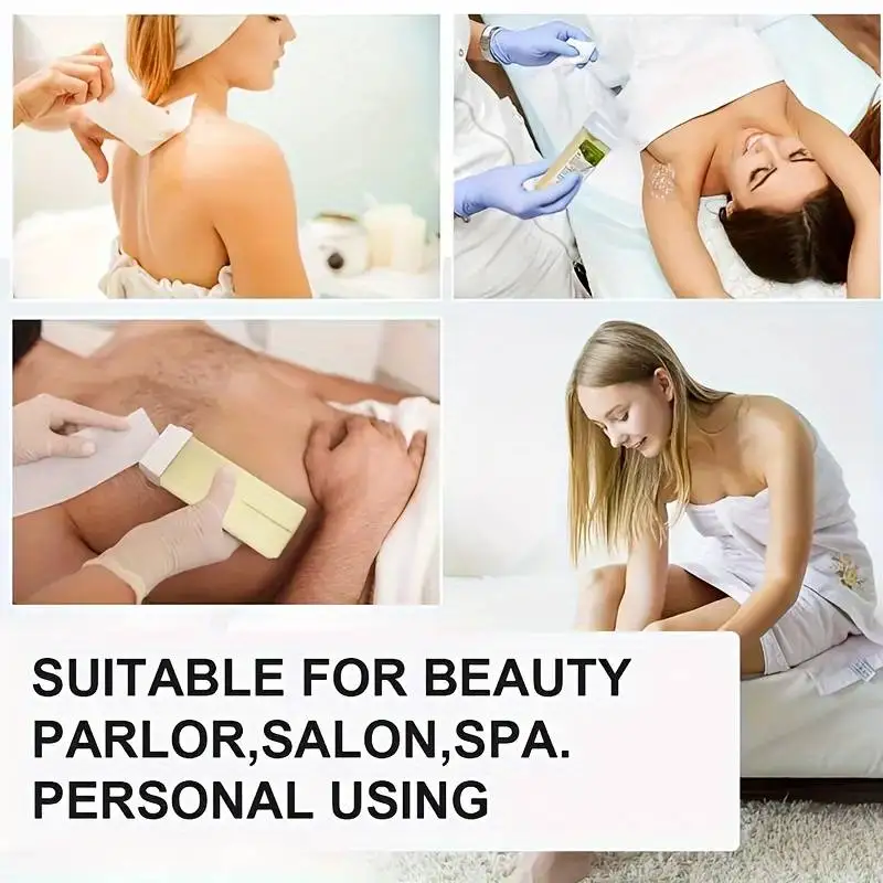 Hair Removal Wax Wax Refill Soft Roller Cartridge For Roll on Waxing Kit Aloe Depilatory Rolling For Sensitive Skin