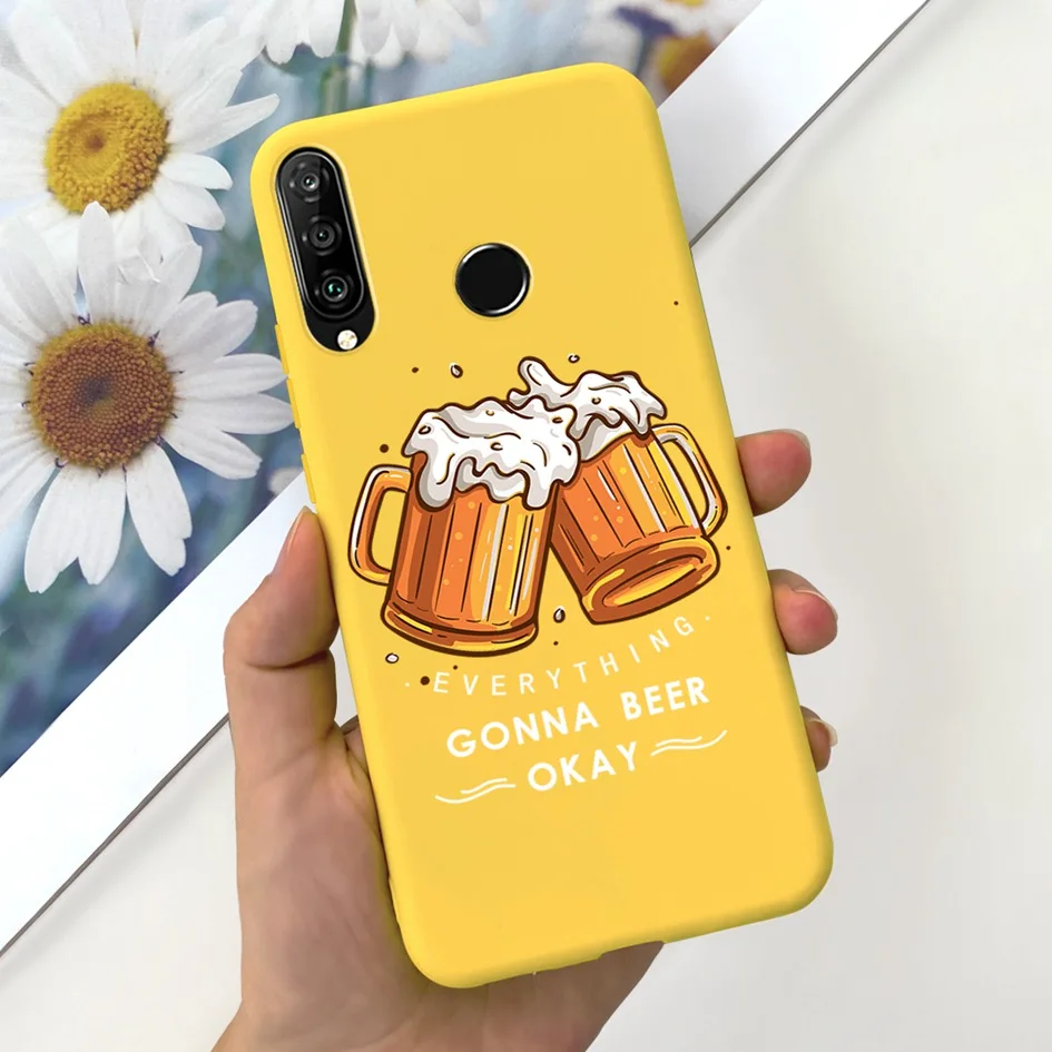 Floral Space Pattern Soft Silicone Phone Case