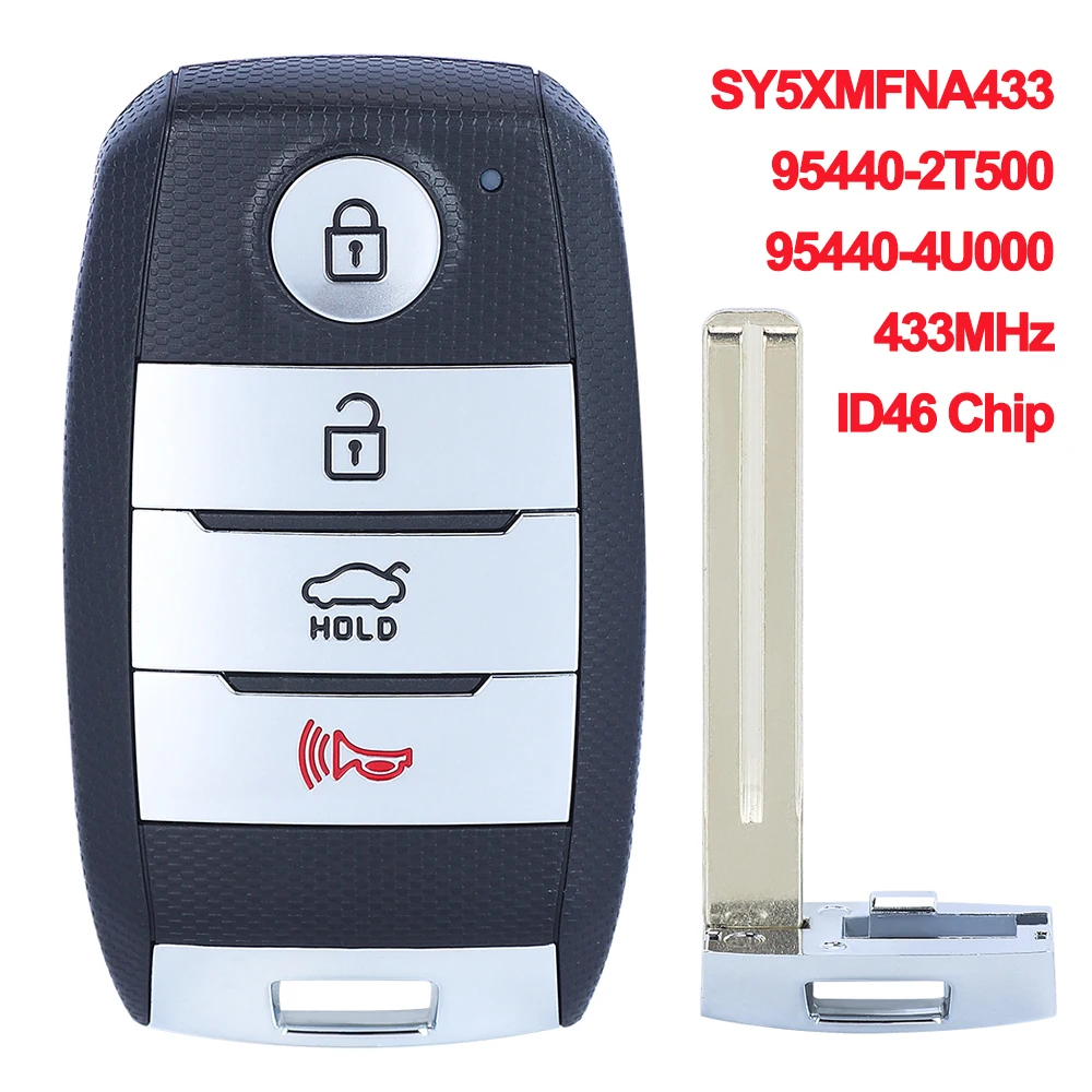 Enhanced Smart Remote Key 315/433MHz