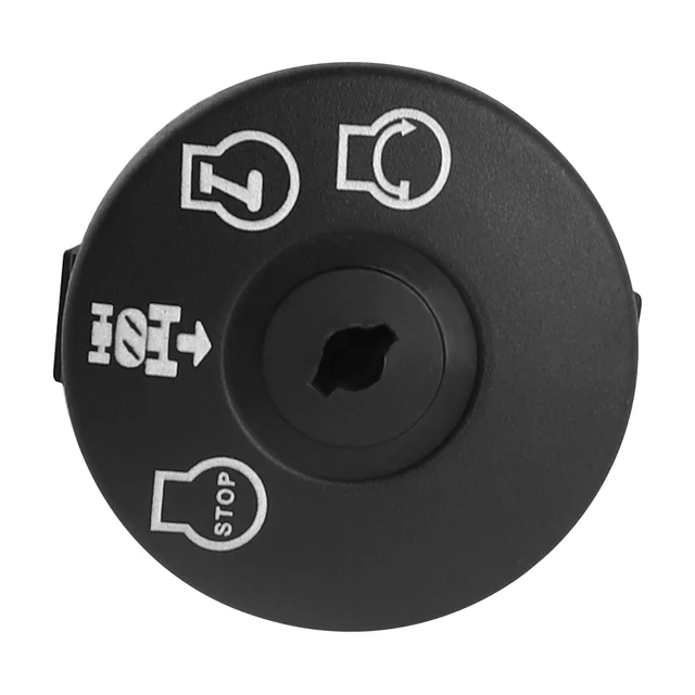 Commutateur D'Allumage 5 Bornes Pour Tracteur Tondeuse - Compatible MTD, John Deere, Husqvarna, Etc.