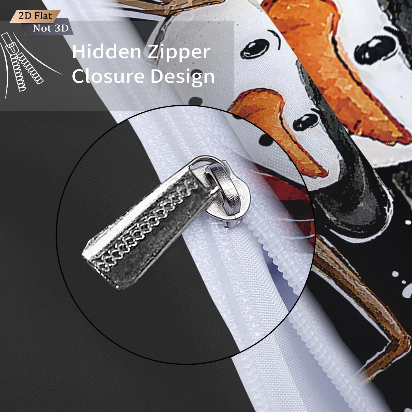 3pcs Merry Christmas Cartoon Snowman Printed Chipless Bedding Set Multi Size Bedroom Bedding Holiday Decoration Machine Washable Sed15863019f441c792b3672c5b917bf7i