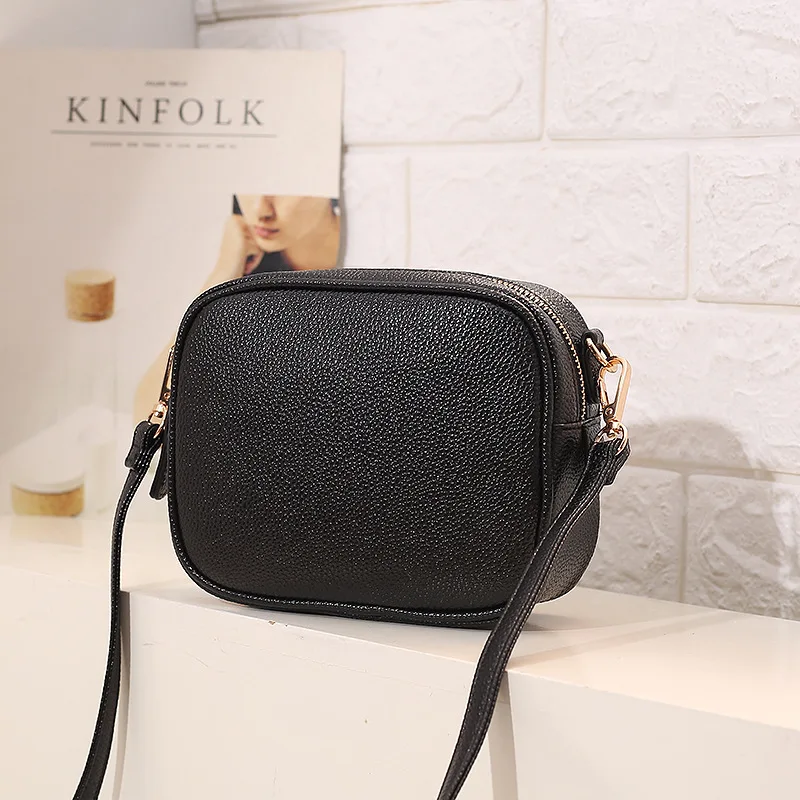 

Bag New Women's Shoulder Bag -Match Fashion Messenger Bag Cross-Border Foreign Trade Women's Bag Pu Women's Small Square Bag