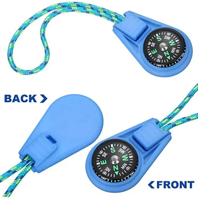 Mini Compass Mini Tactical Compass Outdoor Survival Tools Camping Hiking Travel Pocket Navigator Hunting Climbing Equipment Compass Keychain