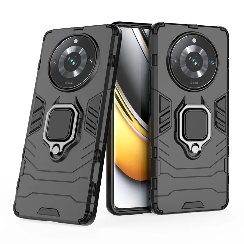 Geschikt voor Realme Narzo 60 Pro telefoonhoes Realme Narzo 60 cover ring beugel bumper bescherming telefoonhoes Realme Narzo 60 Pro Fund_voghion.com