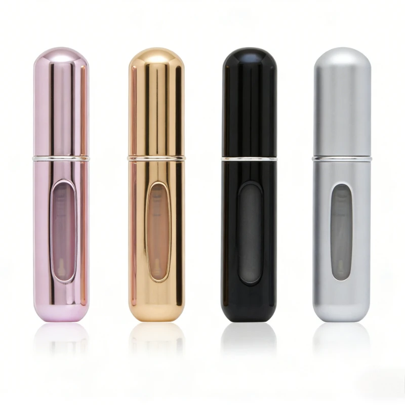 Compact Refillable Travel Perfume Atomizer – 5ml Mini Spray Bottle