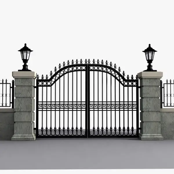Golden Supplier Iron Gate Main Gate Designs Pictures Iron Gate Design Iron Gates 5