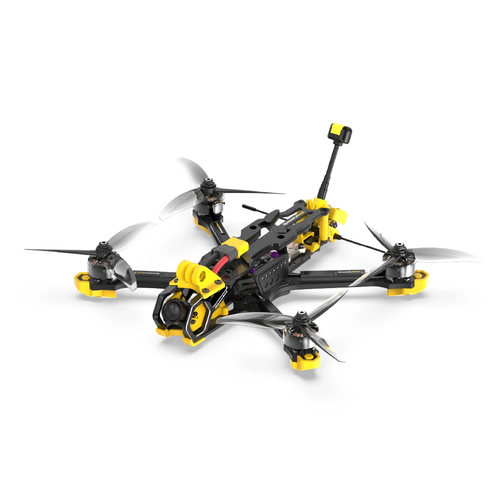 

SpeedyBee Master 5 V2 FPV 5" Freestyle Drone Analog / HD O3 Air Unit F722 BLHELI_32 50A 2306 1900KV 6S