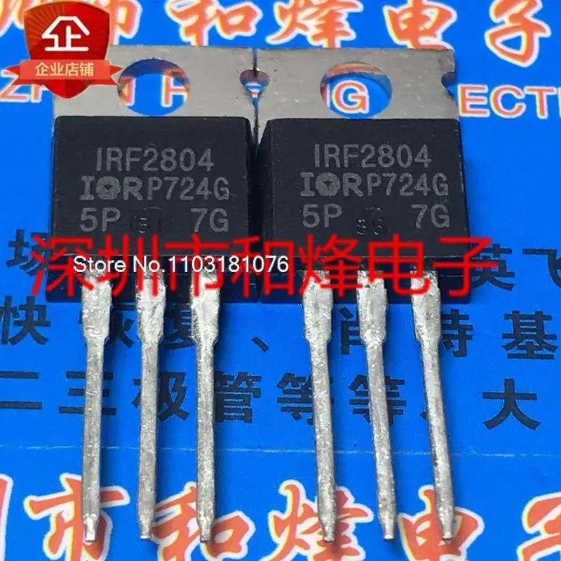 

(10PCS/LOT) IRF2804 TO-220 40V 75A New Original Stock Power chip