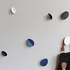 Unique creative design leaf shape iron hook wall bathroom hooks Living room wall decoration coat hook kitchen accessory 1