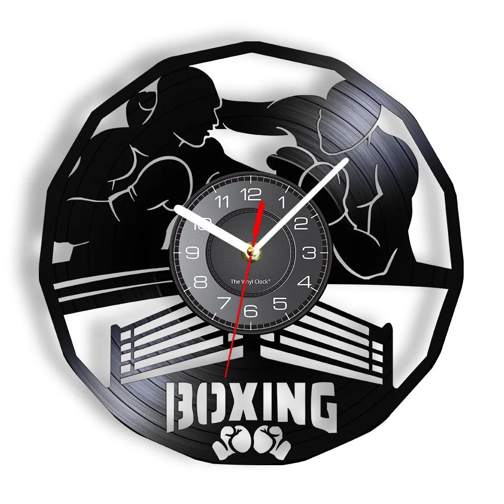 Boxing Sport Frameless Borderless Wall Clock For Gifts or Home Decor E32 