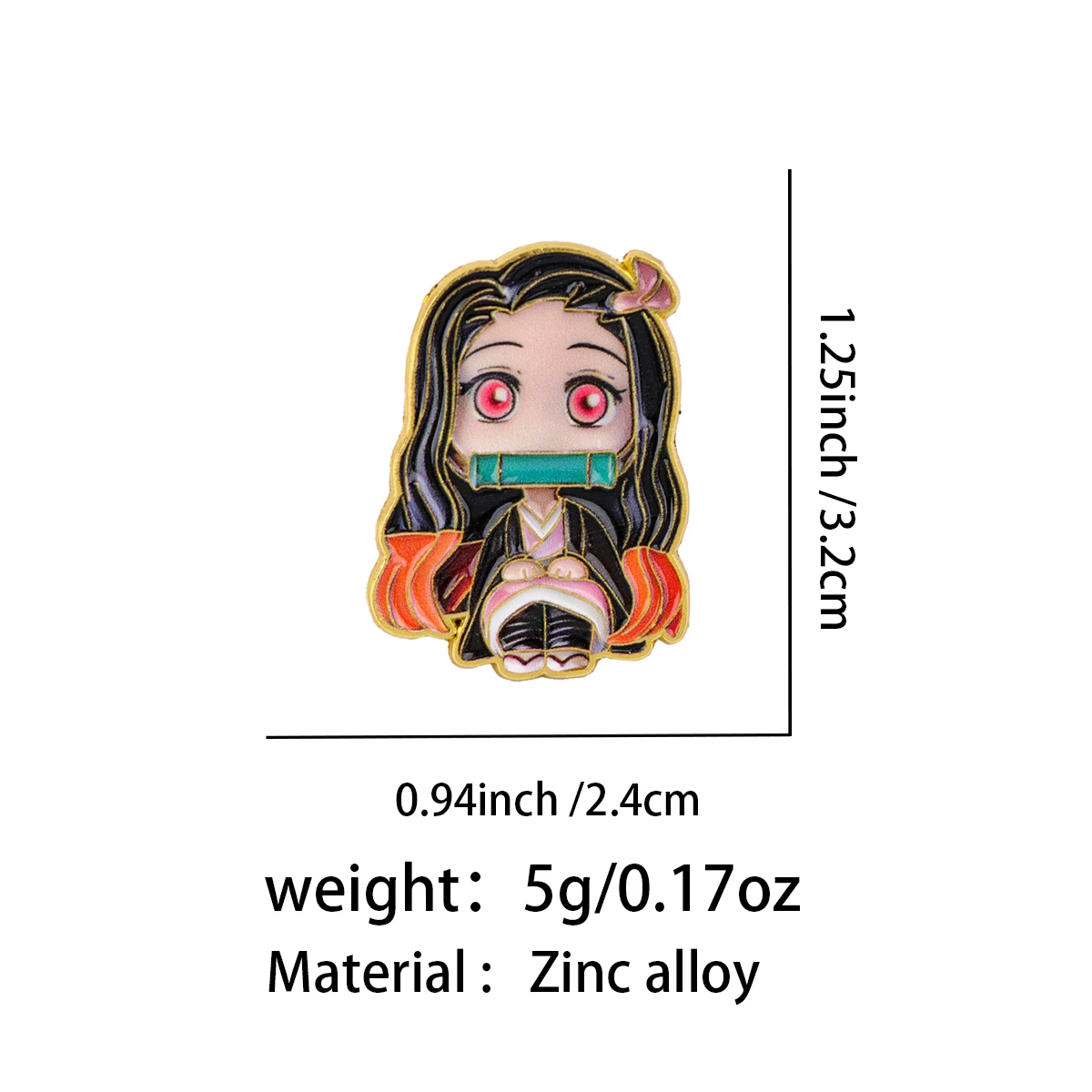 Charming Anime Enamel Pin: Cute Cartoon Lapel Brooch for Clothes & Accessories Gifts