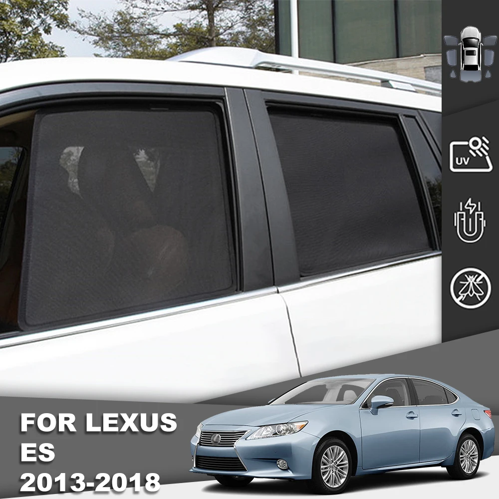 

For Lexus ES 2012-2018 350 200 250 ES300H Es350 Magnetic Car Sunshade Front Windshield Mesh Curtain Rear Side Window Sun Shade