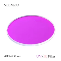 UV/IR-Cut Filter 380NM/400NM-680NM/700NM Round Dia=36mm/37.5mm/38mm Thick-2.0MM +AR Coating For Astronomy Photography 1PCS 1