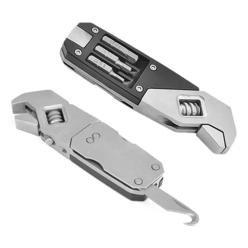 

Universal Adjustable Wrench Universal Adjustable Wrench Universal Stainless Steel Foldable Grip Adjusting Wrench Power Pipe
