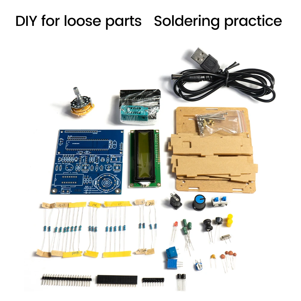 Dc5v High-precision Inductance And Capacitance Meter Frequency Measuring Instrument DIY Kit