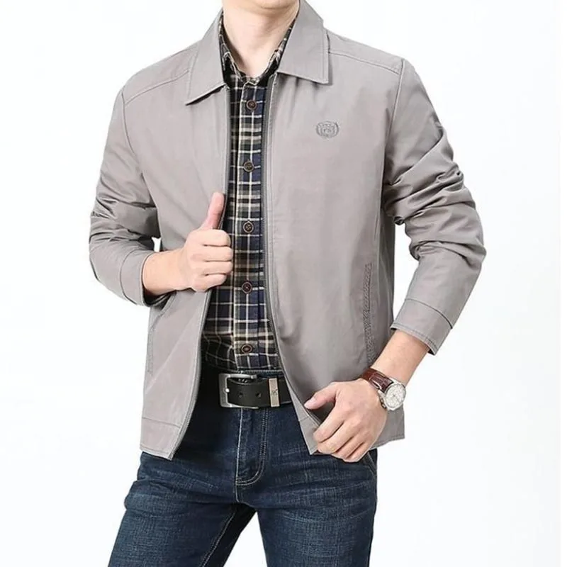 Parkas Men's Clothing Motorcycle Jacket Winter Coats Man Coat Cardigan Anorak Clothes Overcoat Varsity Jackets Male Work Wear