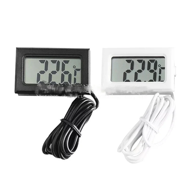 1pc LCD Temperature Mini Humidity Meter Gauge Indoor Thermometer Hygrometer 