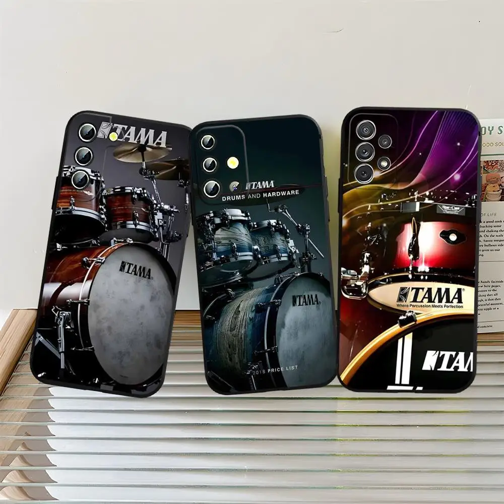 Tama Drums Electronic Drums Phone Case Back Cover For Samsung S24 Ultra S22 S23 S20 Fe S21 Plus Galaxy A54 A34 A24 A53 M54 Note 20