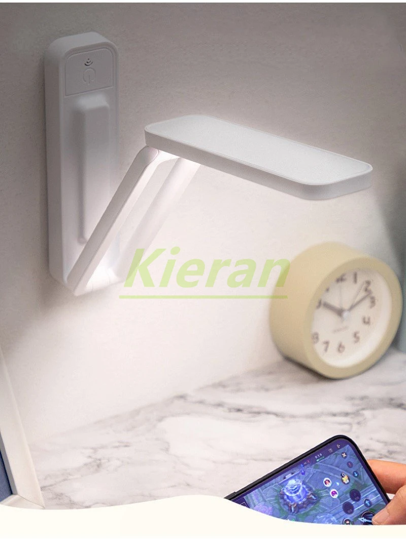 Nordic Modern Folding LED Desk Lamp Bedroom Study KTV Hotel Bedside Floor Lamps Living Room Decoration Charging Touch Table Lamp