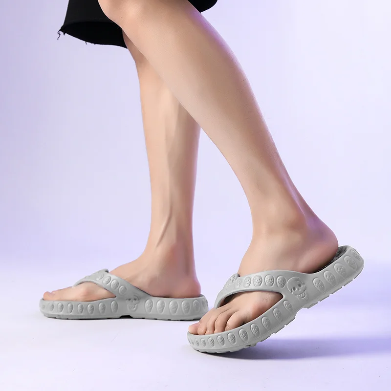 Men's Flip Flops Slip Comfy Non-Slip Summer Slippers Soft Foam Sliders Slipper for Indoor Outdoor_voghion.com