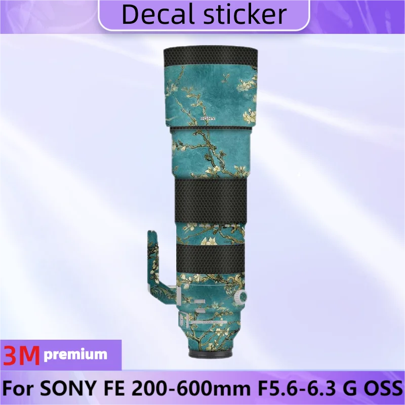 Per Sony Fe 200-600Mm F5.6-6.3 G Oss Lens Sticker Pellicola Protettiva Per Decalcomanie Per La Pelle Cappotto Protettivo Antigraffio F/5.6-6.3 Sel2006