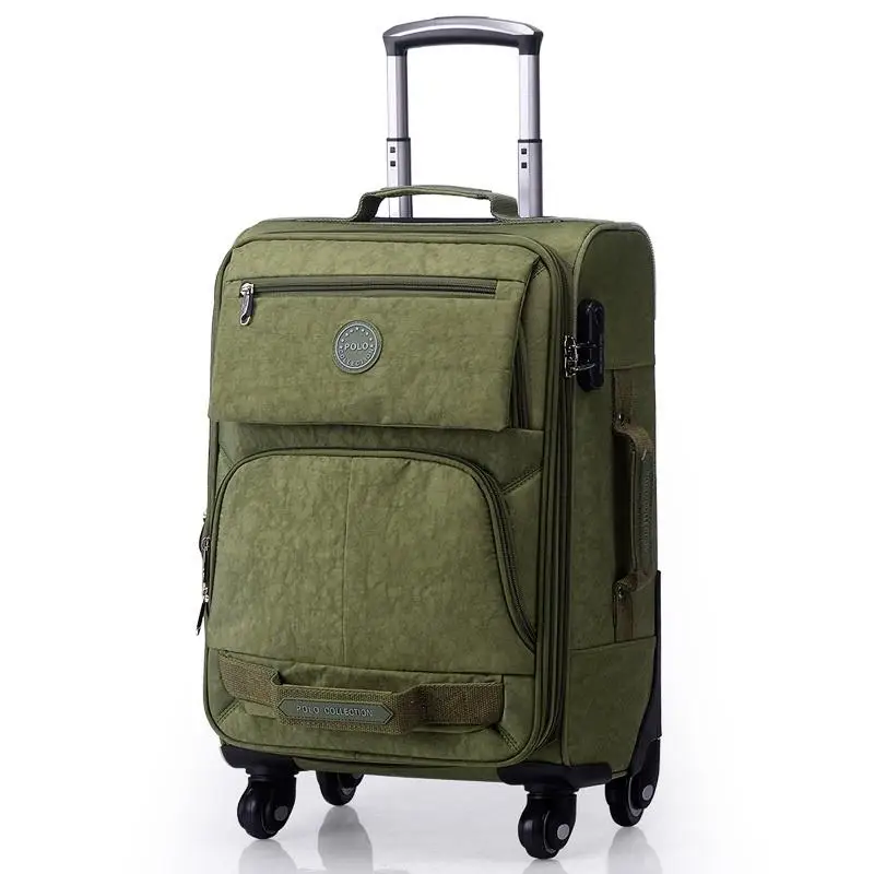 New 2024 Oxford Bra trunkcase Carousel Luggage Men\'s and women\'s Boarding suitcase 20/24\