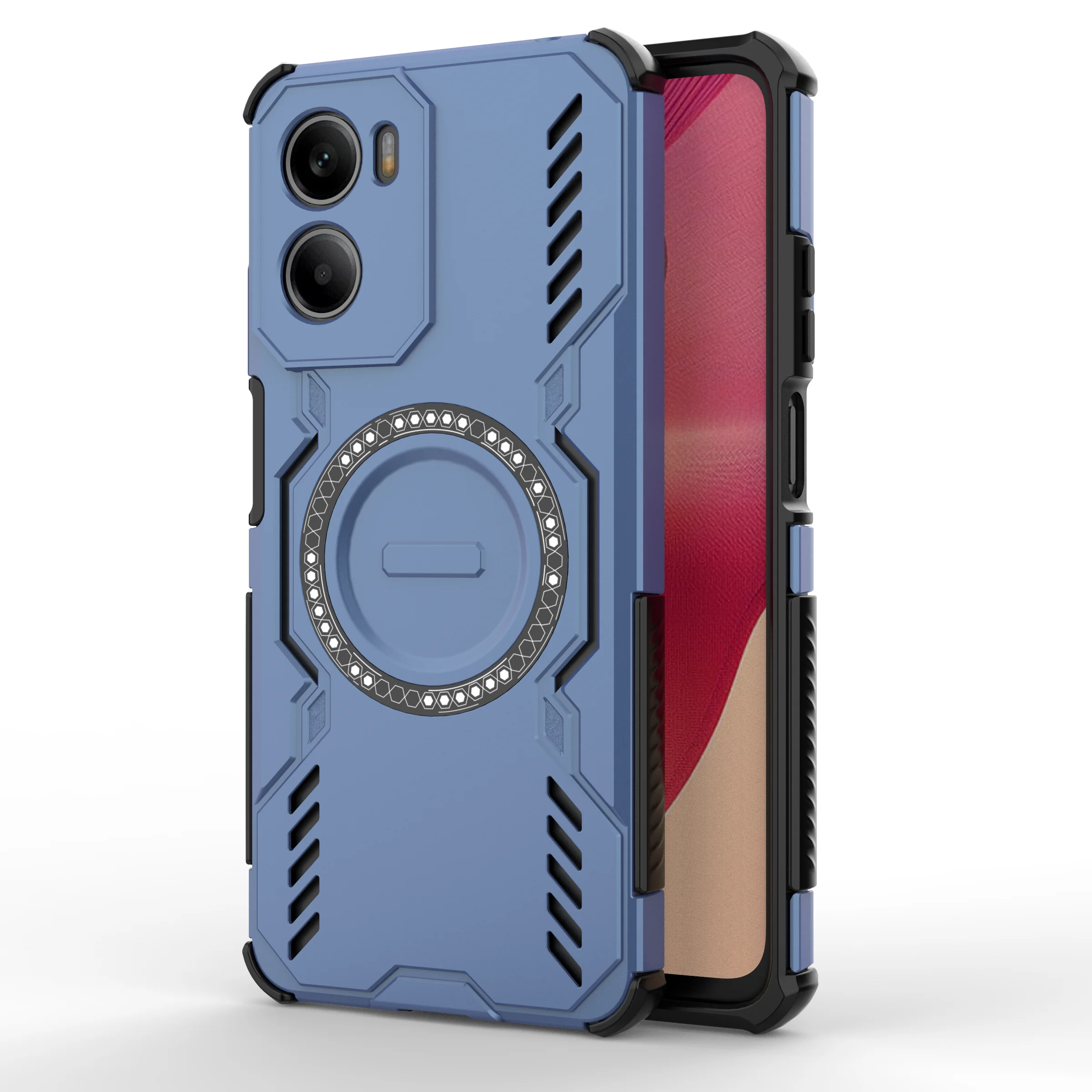 Heat Dissipation Magnetic Shockproof Protective Case with Matte Finish