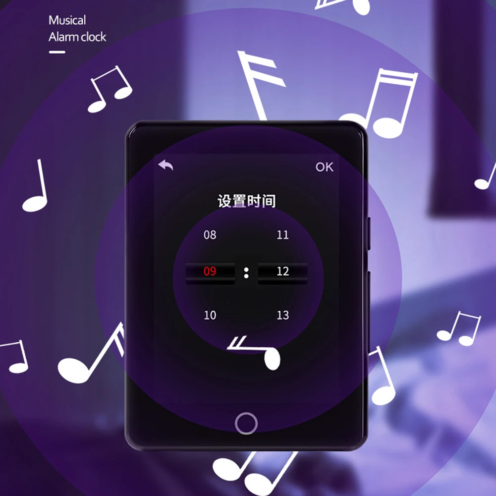 4/8/16/32GB Music MP3 MP4 Player Bluetooth-Compatible 5.0 Portable Music Player HIFI Sound Quality Support FM Radio/E-Book