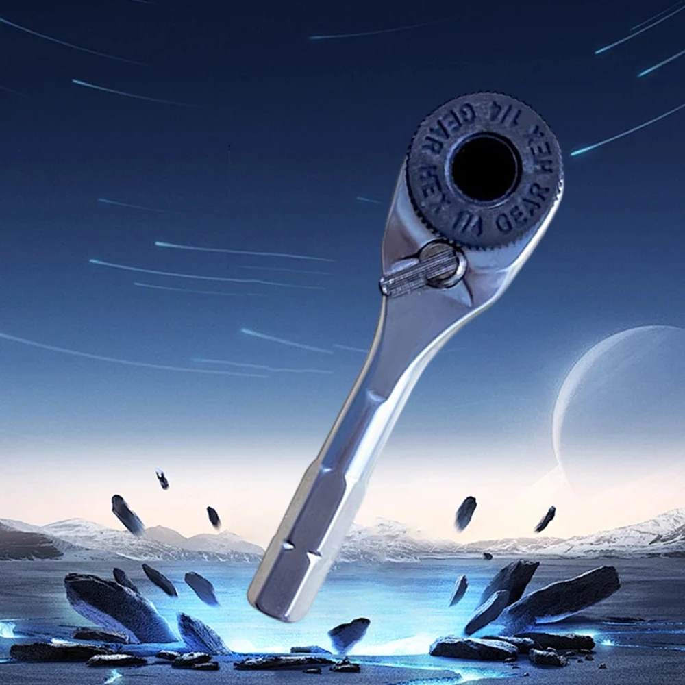 1/4" Ratchet Wrench Tool 6