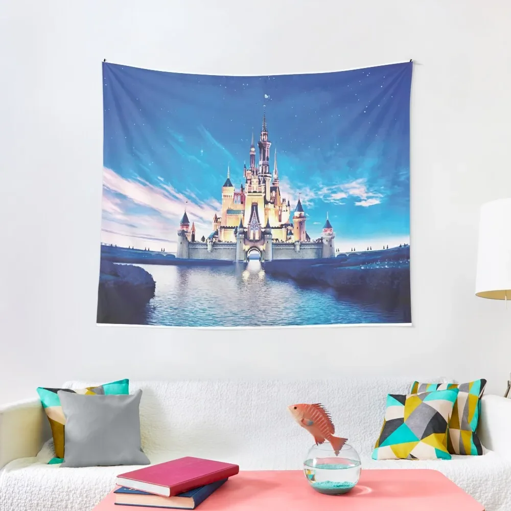 

princess castel Tapestry Room Decoration Accessories Decorative Wall Murals Luxury Living Room Decoration Tapestry