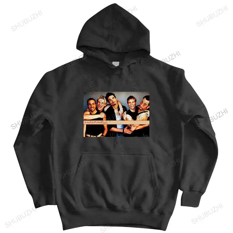 

Fashion brand sweatshirt mens loose hoodies BACKSTREET BOYS Funny black warm coat Top Cotton Brand casual hoody euro size