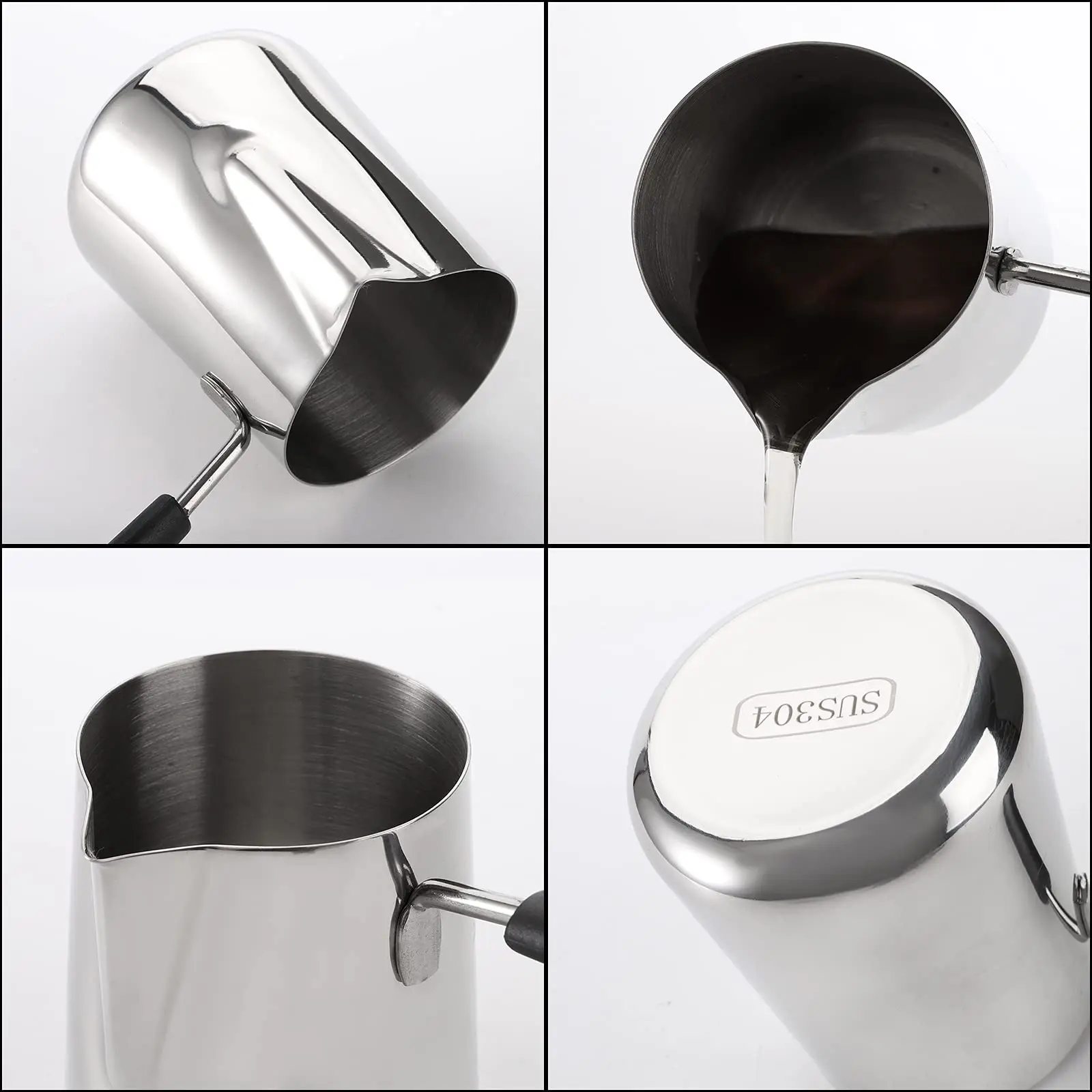 Stainless Steel Coffee Milk Warmer Pot Stainless Steel Saudi