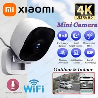Xiaomi 4k Mini Security Camera Ip65 Waterproof Full Color Night Vision Motion Detect Surveillance Wifi Monitor With 2 Way Audio 1