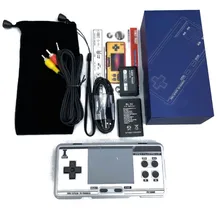 

New FC3000 Handheld Game Console 8 Simulator Children's Color Screen Game Console for PXPX7 Black Grey
