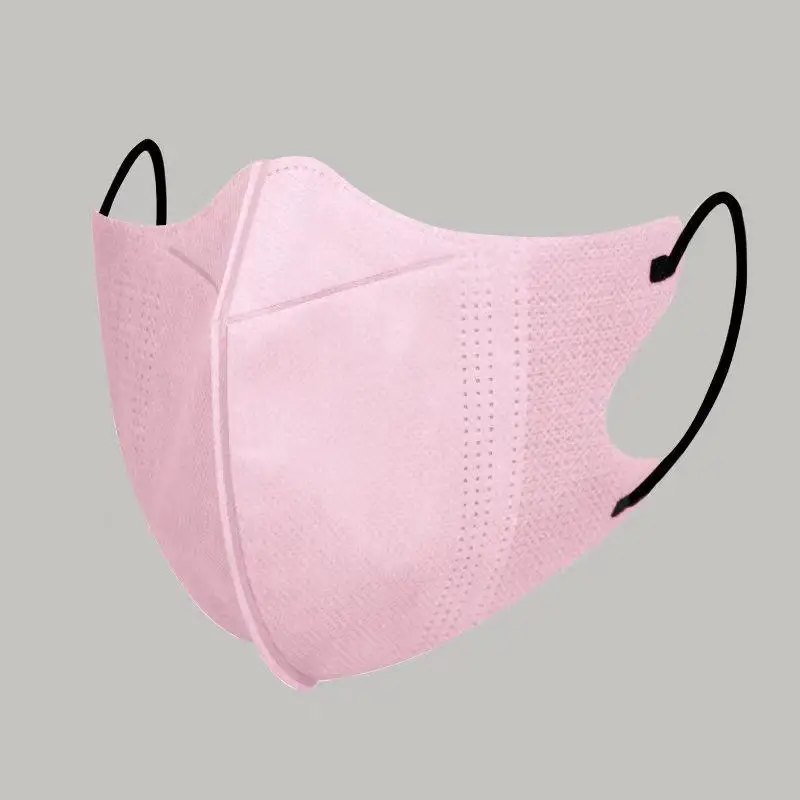 Lot de 50 ou 100 Masques FFP2 Noir, Blanc, Rose, Vert, Gris - Protection Respiratoire Jetable