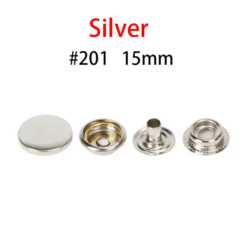 201 15mm Silver