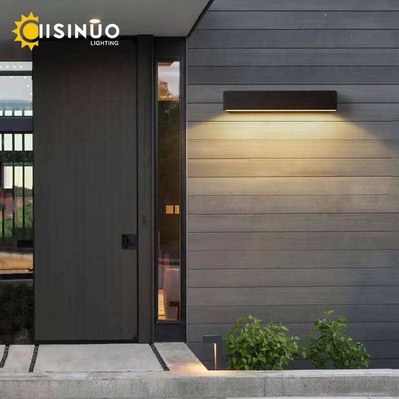 شمعدانات جدارية خارجية LED من الألومنيوم، تركيبات...